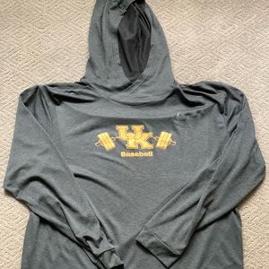 Custom long sleeve hoodie. Kentucky Baseball